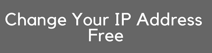 change my ip address free